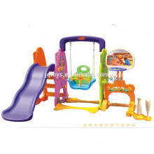 YQ Kids Sliding Toys Indoor Coco Slide and Swing Children Kids Plastic Slides